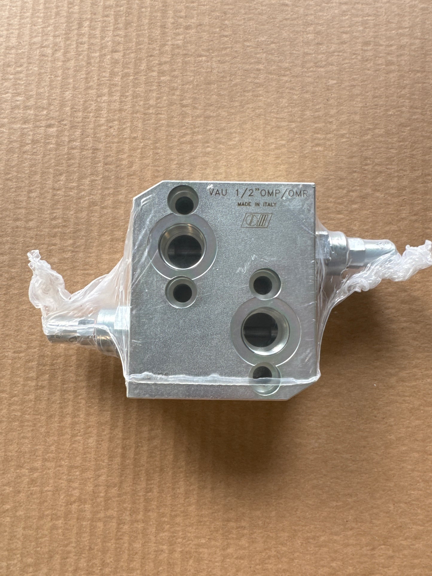 Kaksoispaineenrajoitusventtiili 1/2" OMP/OMR